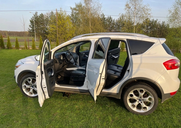 Ford Kuga cena 42900 przebieg: 227000, rok produkcji 2012 z Nidzica małe 277